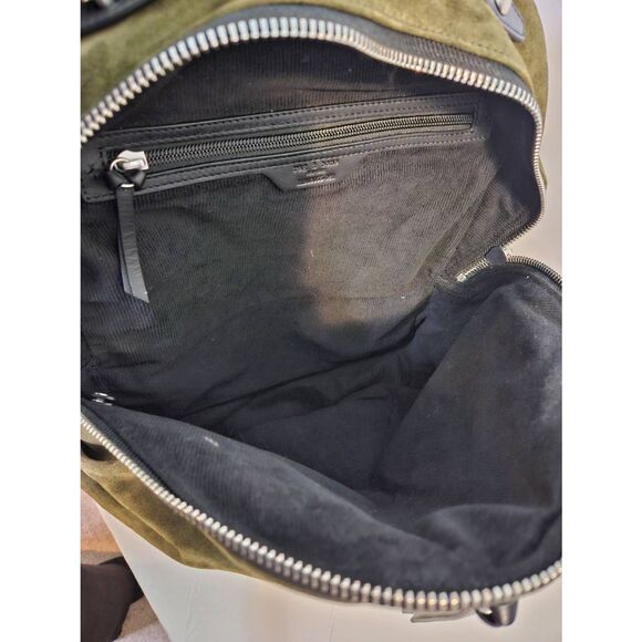 Rag & Bone olive green suede backpack. NWT. - Picture 7 of 8